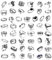 MILACOLATO 49PCS Vintage Silver Punk Rings Knuckle Rings Set for Men Women Snake Cross Flower Chunky Rings Open Adjustable Goth Punk Hip Hop Cool Midi Stackable Rings Pack