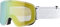 Alpina PENKEN - Verspiegelte, Kontrastverstärkende & Polarisierte OTG Skibrille Mit 100% UV-Schutz Für Erwachsene, white matt, One Size