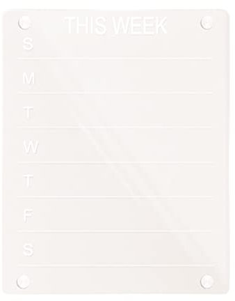 Whiteboard Wochenplaner Kalender Urlaub Neujahr Dekoration Festival Urlaub Neujahr Party Geschenk Ornament Wochenplaner Kalender Wand