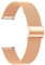 CIVO Correa Reloj 18mm de Liberación Rápida: Correas Reloj Inteligente de Malla Acero Inoxidable para Mujer Oro Rosa - Pulseras de Repuesto para Smartwatches Metálica