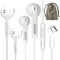 2 Pack USB C Headphones for iPhone 16,USB C Earphones Type C Headphones In Ear Earbuds Wired with Mic &Volume Control for iPhone 15 Plus Samsung Galaxy S23 S22 S21 FE iPad Pro Huawei Google Pixel