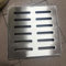 Canal de drainage en métal pour intérieur et extérieur, siphon de sol avec cadre pour garage, jardin, allée, terrasse, égout
