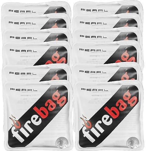 firebag Handwärmer: 12er-Set Taschenwärmer Firebag für warme Hände, wiederverwendbar (Firebag Handwärmer, Heizpad, Beheizbare Handschuhe)
