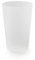 LPF LE PETIT FOURNISSEUR - Lot de 50 Gobelets réutilisables 25cl (33cl à ras-bord) - Polypropylène alimentaire - Gobelets plastique rigide - Compatible lavage au lave-vaisselle - Couleur givrée