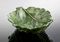 Bassano italienische Keramik Salat Beistellschale in Form eines Blattes 20x18