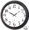 About Time 57cm Perfect Time Large Black Outdoor Clock