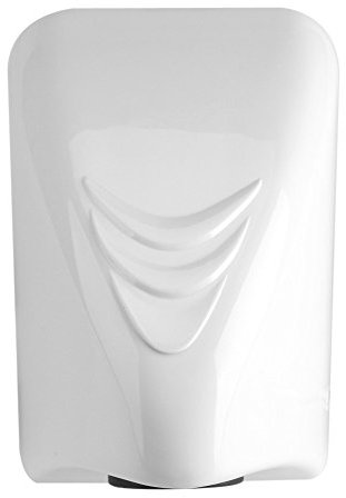 Haofy Händetrockner für Trockene Hände in 5-7 Sekunden, 600W, Weiß, Rechteckig