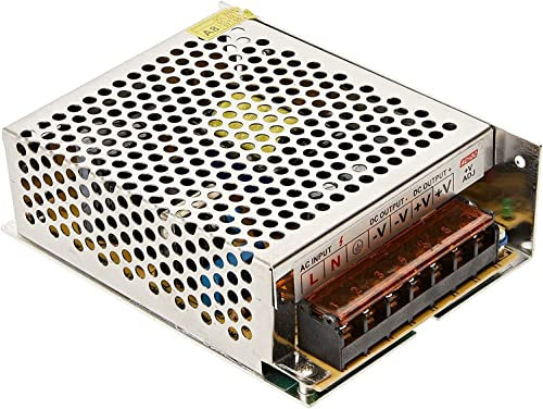 Jandei - Fuente de Alimentación Transformador 110/220V AC a 5V DC 60W 12A, Instalaciones en Interior IP20, para Pixel Led, Tiras o Dispositivos de Bajo Voltaje