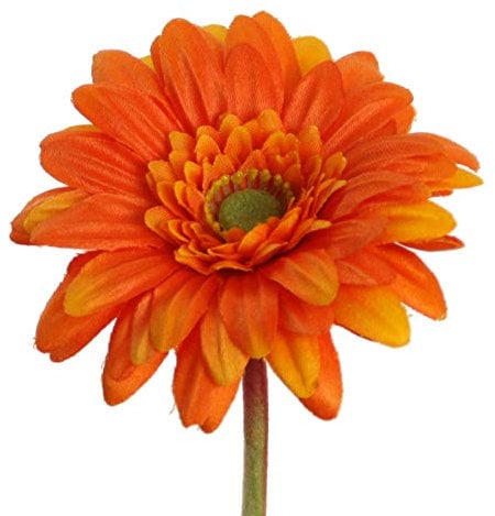 Kunstblume Gerbera Mini 47 cm. Seidenblume, Blume, Blumen. ORANGE 41005 06