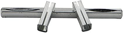 VINLIN 1 perno quadrato da 6,9 mm x 110 mm e 2 adattatori da 7 mm a 8 mm per leva