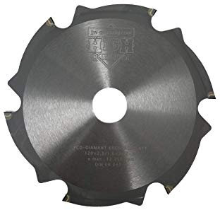 jjw-germany PKD - Diamant Sägeblatt 120 x 1,8 x 20 Z= 6 FL für zementgebundene Faserplatten o. abrasive Werkstoffe