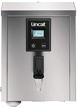 Lincat DE251 Stainless Steel Auto Fill Wall Mounted Water Boiler MF, 3kW, 3.5L Capacity, 398mm x 300mm x 269mm