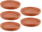 Yardwe 5 Pz Vassoio per Fioriera in Terracotta Vassoio Floreale Vassoio Rotondo per Vasi da Fiori Vassoio Mini Vasi di Terracotta Vaschetta Acqua Sottovaso Telaio Pianta in Vaso