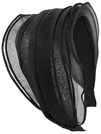 axy Breiter Haarreif in modischem Design Stirnband Vintage Haarschmuck Damen Haarreifen HRM2 (Schwarz)