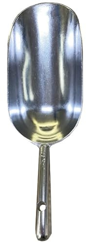 Selections Narrow Aluminium Feed Scoop for Filling Bird Seed, Nut and Nyjer Feeders