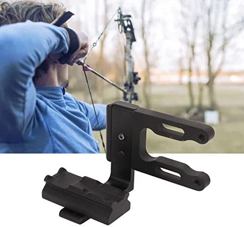 Topyond Bogenstangen-Stabilisator,Laser Visier Halterung, Verstellbare Bogenschießen Laservisier Halterung, Bogen-Stabilisator,Bogen Visier Zielfernrohr Halterung Für Verbundbogen Rückwärtsbogen