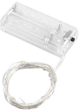 Alipis Led Lichterkette Für Glasvase Kreative Wandmontierte Hydroponische Blumenvasen-dekorleuchte Wasserdichtes Und Energiesparendes Led-flaschenlicht Für Innen Weiße Sternenpunkte