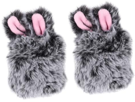 OSALADI 2piezas Funda De Peluche Orejas De Conejo para Pro Estuche Protector Suave y Decorativo para Auriculares Inalámbricos Diseño Atractivo y Cómodo