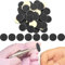 EYVRPAU 100 Pièces Disques Ponçage Métalliques,Papier de Verre,Kit pour Pédicure et Manucure,Élimination de la Peau Morte et du Durillon,Grossier 80/180 Tampons Auto-adhésifs,Tampon Ongle