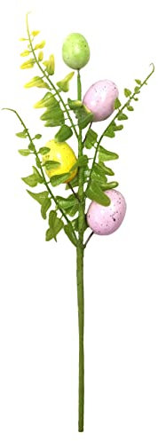 Lazyspace [Ander Online Ostereier für Vögel, Grünpflanzen, beschneiden, klein, 30 cm, Schaumstoff/Kunststoff/Drahtstab, 10 Chargen)
