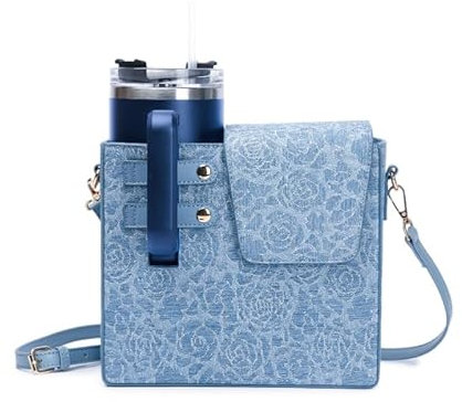 Stanley Cup Bag Stanley Cup Accessories Purse for Stanley Drinking Bottle Stanley Cup Accessories Crossbody Bag Handbag for Stanley Cup Carry Bag