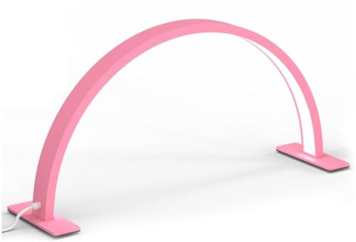 CENMEN Half Moon Light for Nail Desk USB Desk Lamp for Nail Lash Eyelash Tattoo Eyebrows LED Table Lamp Work Desk Lamp B