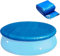 Bache Piscine Ronde, Couverture De Protection pour Piscine Tubulaire avec Attaches en Corde, Imperméable, Anti-poussière Et Résistante Aux UV, Couverture pour Piscines Gonflables Hors Sol, 183 Cm