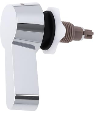 SG Store Toilet Cistern Dual Flush Lever Plastic Handle Chrome 7.8 * 6.8cm for Handle-Operated Cistern Flush System