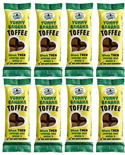 Yummy Banana - Walker's Nonsuch Toffee Bar 50g (Pack of 8)