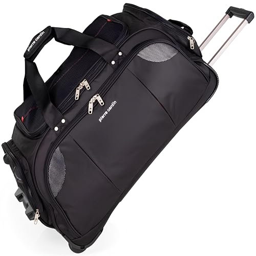 Pierre Cardin Rollkoffer mit Rädern - strapazierfähige Skate-Räder, Verschiedene Griffe, 78L Fassungsvermögen CL769 (Medium 26).