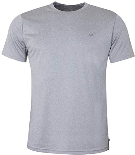 Calvin Klein Mens Harlem T-Shirt - Silver - XL