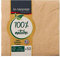 LE NAPPAGE ARTS DE LA TABLE Napage 50 Servietten aus Watte 25 x 24 cm, 3-lagig, Beige FSC Zellulose, 48724110G