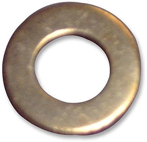 M10-Messing-Unterlegscheiben | Unterlegscheiben Flachbefestigungen / Hardware, 50 Stück – M10 Messing Vollwäsche