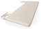 Home-Vision Bankauflage Bankkissen Outdoor/Indoor Sitzkissen für Bank, Gartenschaukeln, Sitz, glatt Bankpolster Auflage für Sitzbank Kollektion Elif (Beige, 140x40x4cm, 1 Stück)