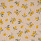 SCHÖNER LEBEN. Dekostoff Little Citrus Fruits Mini Zitronen Natur gelb 1,40m