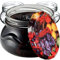 KADAX Lot de 20 petits bocaux à confiture miniatures de 300 ml pour miel et épices, pots à confiture avec couvercle, hermétiques, à offrir (fruits