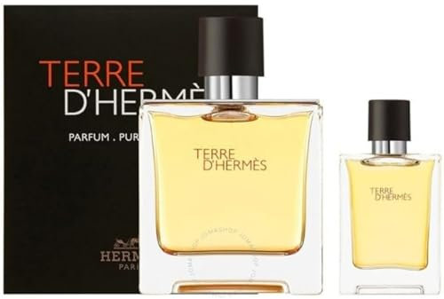 HERMES TERRE D'HERMES SET: EDP SPRAY 75ML + EDP SPRAY 12.5ML