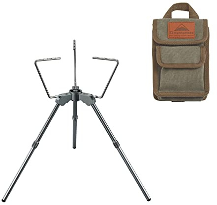 camping moon CAMPINGMOON Smart Backpacking Herdständer 2-stufige untere Verlängerung mit oberer Stützuntersetzer Z01