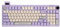 EPOMAKER RT100 97 Keys Gasket BT5.0/2.4G/USB-C Mechanical Gaming Keyboard with Customizable Display Screen, Knob, Hot Swappable Socket, 5000mAh Battery for Win/Mac (Purple, Gateron Pro Yellow)