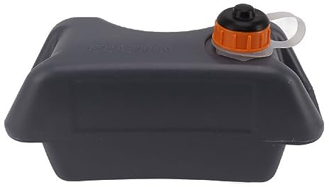 PerGar Réservoir de Carburant de Tondeuse à Gazon en Plastique, Haute dureté, Facile à Utiliser, Réservoir de Carburant de Moteur de Tondeuse à Gazon pour Mikasa MT72 Robin EH12-2