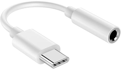 Monkey Ladder Predelluz Adapter USB C auf 3,5 mm Klinke, Adapter Kopfhörer Typ C, USB Type C Jack kompatibel