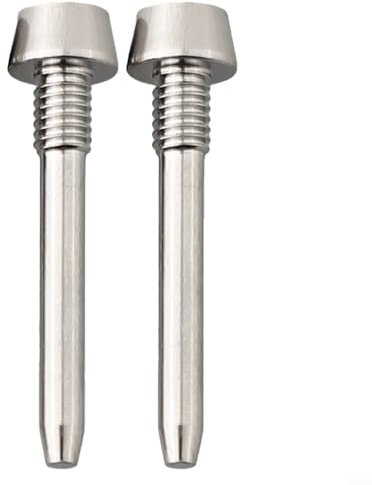 SPORTARC 2 perni di Fissaggio per pastiglie Freno per Bici, Tappo a Vite in Lega di Titanio per Disco dell'olio della Bicicletta, Pinza Freno a Disco per MT2/4/5/6/8 (Titanio)