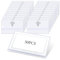 Lot de 50 Porte Badges Nominatifs Plastique, Porte Badges Transparent avec Clip et Épingle 90 x 56 mm, Porte Badge Plastique Horizontal Pour Badge Infirmiere, Ecoles, Entreprises