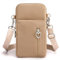 JANKS Damen-Umhängetasche – Crossbody Bag für Damen mit Handy-Portemonnaie, Nylon Kleine Handy Geldbörsen, Arm Tasche，Mini Handy Schultertasche ür Handy unter 6.7 Zoll