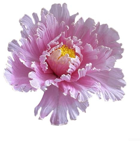 Fiore finto di peonia grande, per fotografie di matrimonio, diametro 30 cm, colore rosa