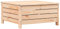 QJBSAVVA Lounge Sessel Outdoor Gartensofa Gartenstühle Spielsofa - Gartenhocker mit Kissen Massivholz Kiefer für Innenhof Balkon Garten Erholungsgebiet