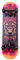 CRYPTRIDER Reaper Skateboard 31 x 8 Zoll Deck 7-lagig North Eastern Maple Double Kick 53x31mm 95A PU Wheels ABEC7 Bearings Riser Pads 5 Zoll verstärkte Aluminium Trucks Skull