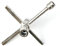 CLM Llave Universal Múltiple para Tornillo/Tuerca Tapón Cárter de Coche, Camión y Tractor. Con puntas Hexagonales (13-17mm), Allen (12mm), Cuadrada (8-10mm) y Vaso de 1/2. Totalmente de Acero