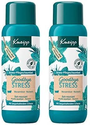 Kneipp Goodbye Stress Bain moussant aromatique, 400 ml (Lot de 2)