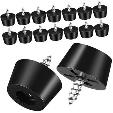 STOBOK 100stücke Bodenschoner Aus Pvc Für Stühle Rutschfest Und Langlebig Zum Schutz Von Hartholzböden Vor Kratzern Einfache Befestigung Ohne Werkzeug Geräusche Durch Möbelbewegungen Leic